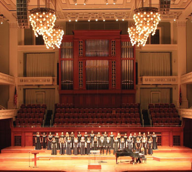 Choir at Schermerhorn Symphony Center